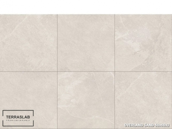 Плитка Overland SAND для террас, TERRASLAB, 60x60x2 см