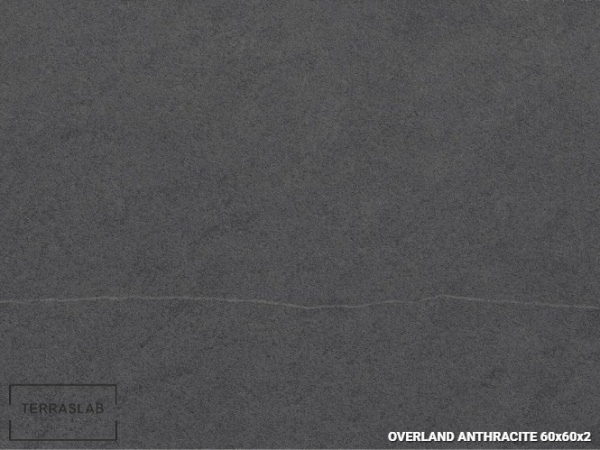 Плитка Overland ANTHRACITE для террас, TERRASLAB, 60x60x2 см