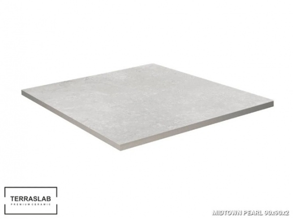 Плитка Midtown PEARL для террас, TERRASLAB, 90x90x2 см