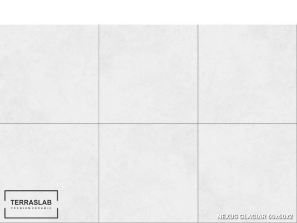 Плитка Nexus GLACIAR для террас, TERRASLAB, 60x60x2 см