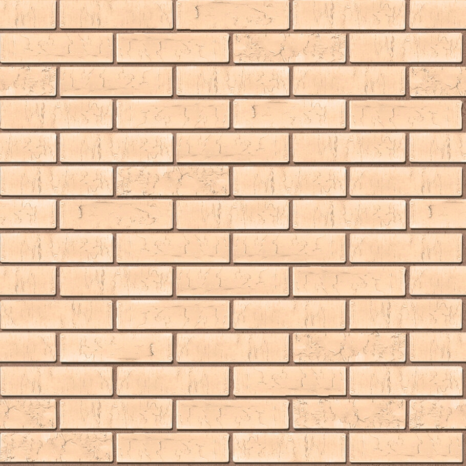 Кирпич Облицовочный Соломенный Скала 1НФ, 250*120*65, Железногорский