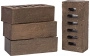 Кирпич клинкерный Plinfa Iron 2807, 270*85*50 мм