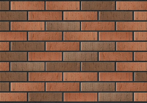 Кирпич Облицовочный 1Нф Славянский Мокко-Bunt-Руст, 250*120*65